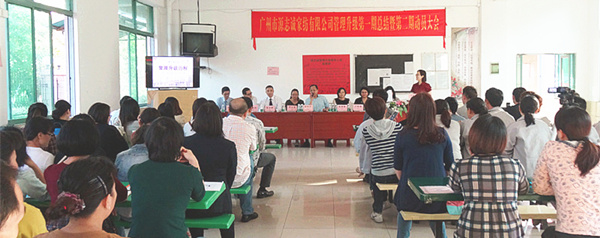 2014年12月14日，源志誠家紡第一期總結(jié)大會(huì)暨第二期動(dòng)員大會(huì)順利召開