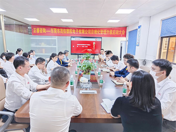 東莞市茂佳塑膠電子有限公司目視化管理升級啟動(dòng)大會(huì)