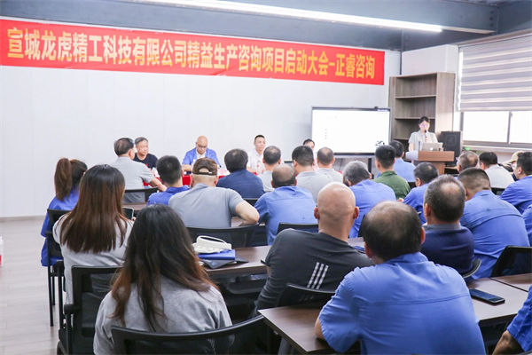 宣城龍虎精工科技有限公司精益生產(chǎn)咨詢(xún)項(xiàng)目啟動(dòng)