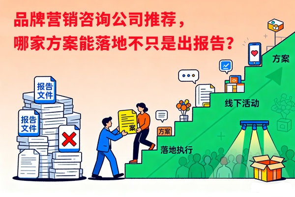 品牌營銷咨詢公司推薦，哪家方案能落地不只是出報(bào)告？