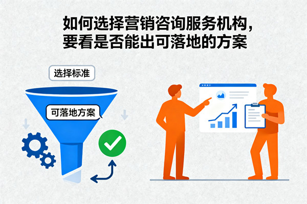 如何選擇營銷咨詢服務(wù)機構(gòu)，要看是否能出可落地的方案