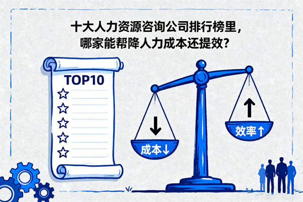 十大人力資源咨詢公司排行榜里，哪家能幫降人力成本還提效？