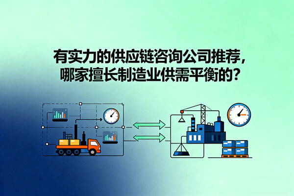 有實(shí)力的供應(yīng)鏈咨詢公司推薦，哪家擅長(zhǎng)制造業(yè)供需平衡的？