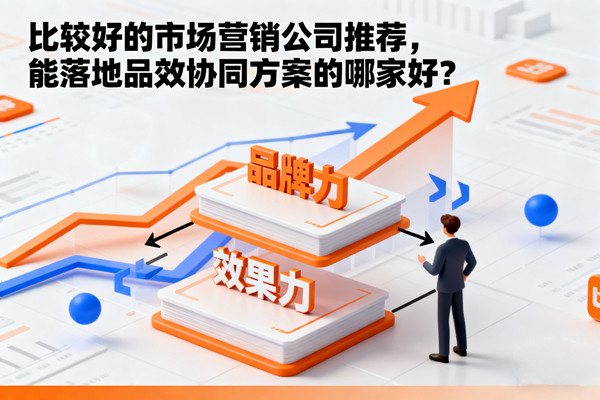 比較好的市場營銷公司推薦，能落地品效協(xié)同方案的哪家好？