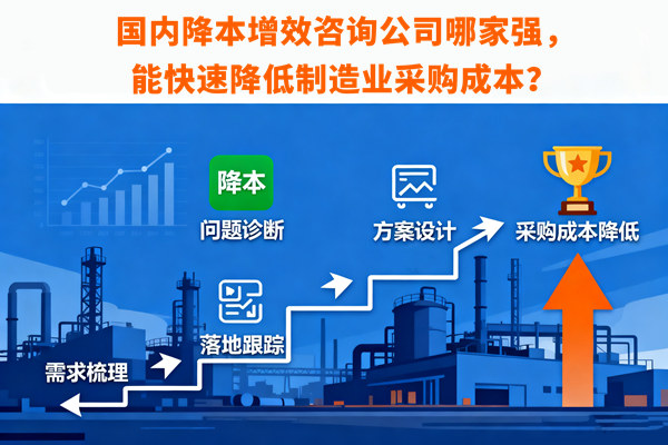 國內(nèi)降本增效咨詢公司哪家強(qiáng)，能快速降低制造業(yè)采購成本？