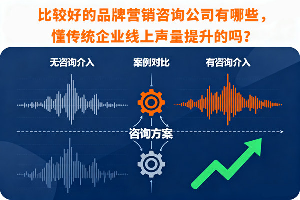 比較好的品牌營銷咨詢公司有哪些，懂傳統(tǒng)企業(yè)線上聲量提升的嗎？