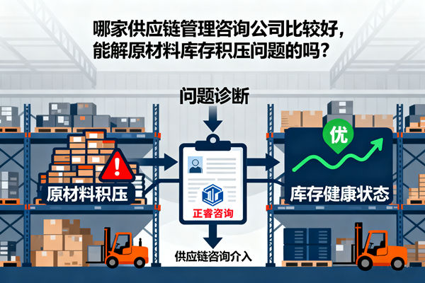 哪家供應(yīng)鏈管理咨詢公司比較好，能解原材料庫(kù)存積壓?jiǎn)栴}的嗎？