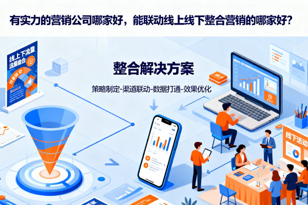有實(shí)力的營銷公司哪家好，能聯(lián)動線上線下整合營銷的哪家好？