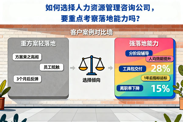 如何選擇人力資源管理咨詢公司，要重點(diǎn)考察落地能力嗎？