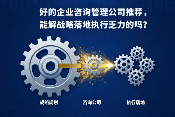 好的企業(yè)咨詢管理公司推薦，能解戰(zhàn)略落地執(zhí)行乏力的嗎？